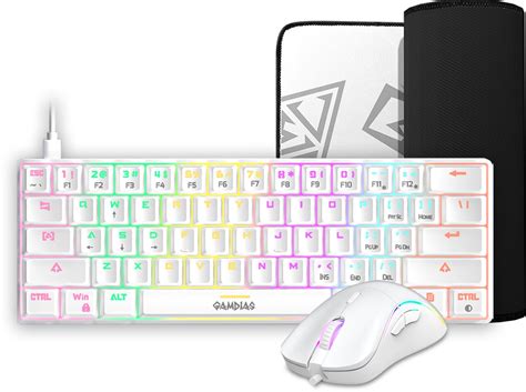 Gamdias Hermes Lite Mechanical Keyboard + Muis (Qwerty US)